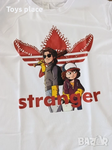 Нови тениски Stranger things, снимка 5 - Детски тениски и потници - 51064839