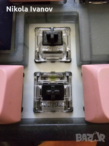 Механична - Оптична клавиатура Skyloong GK75 Lite Gasket (Gateron Optical Black) | Hot-Swap, Knob, снимка 9 - Клавиатури и мишки - 55075742
