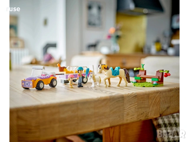 НОВИ! LEGO® Friends 42634 Ремарке за кон и пони, снимка 12 - Конструктори - 54123727