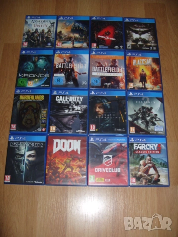Игри за PlayStation 4, PS4 Част 3 - 12.78 € / 25лв за брой