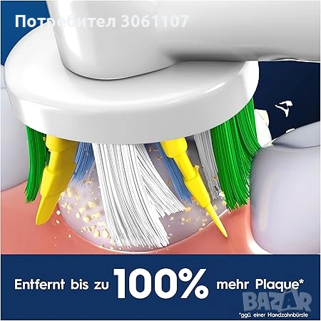 Резервни глави за електрическа четка за зъби Braun Oral-B Pro Deep Cleaning Brush Heads 6 бр, снимка 5 - Други - 54536256