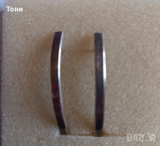 Сребърни обеци проба 925