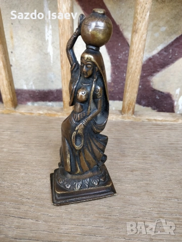 бронзова фигура , снимка 4 - Статуетки - 55076315
