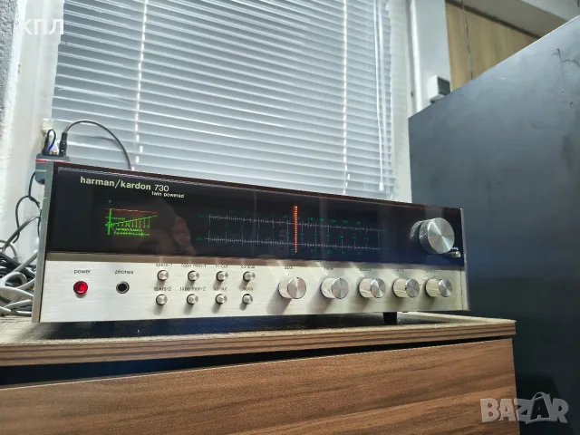 Винтидж ресивър флагманът на серията HARMAN KARDON HK-730 , снимка 5 - Ресийвъри, усилватели, смесителни пултове - 55347428