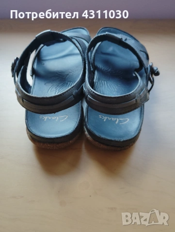 Clarks сандали естествена кожа 41 номер, снимка 3 - Сандали - 53467841