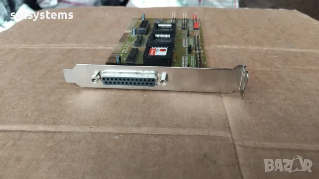 SUNIX SUN-6334-3 (EX-4016) 16-bit ISA Parallel Port Card, снимка 2 - Други - 55335263