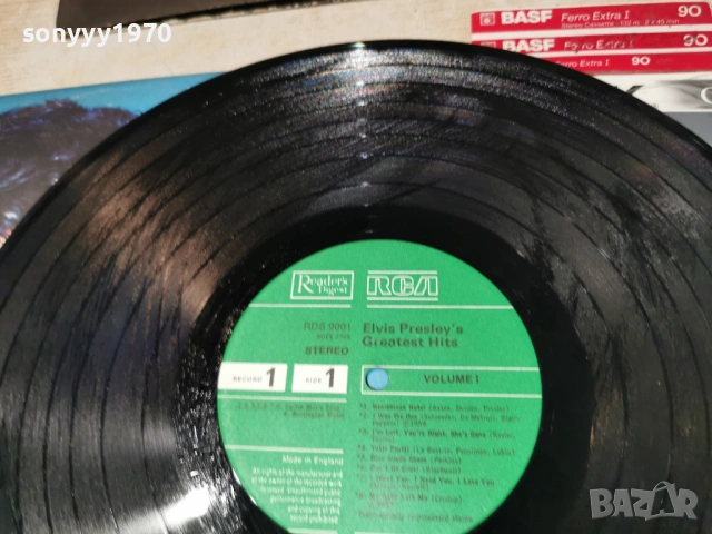 ELVIS PRESLEY MADE IN ENGLAND 0805261925L1, снимка 13 - Грамофонни плочи - 54477789