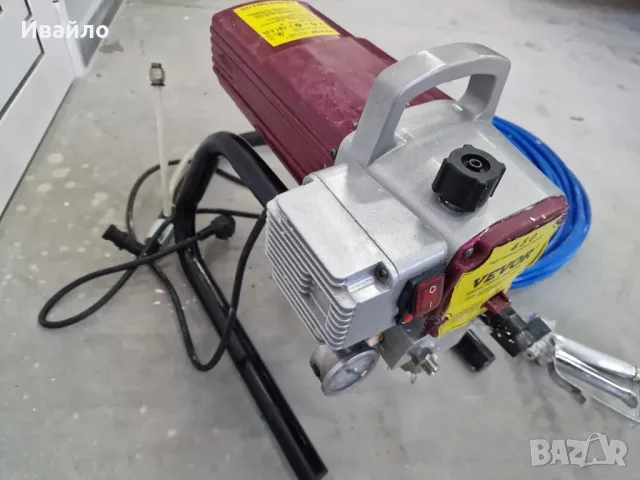 Машина за безвъздушно боядисване втора употреба 1800 W, снимка 5 - Други инструменти - 53164316