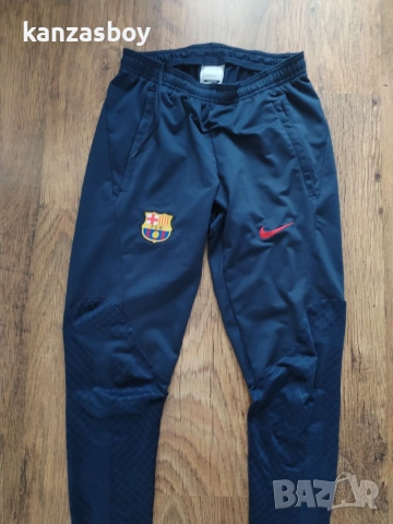 Nike F.C Barcelona Dri-Fit - мъжко футболно долнище ХС, снимка 4 - Спортни дрехи, екипи - 55223870