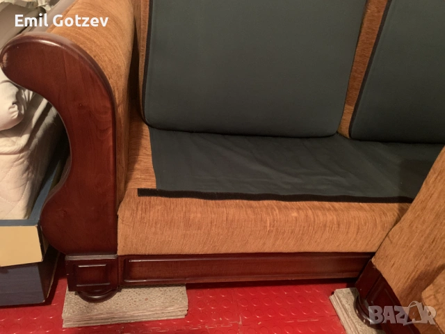 Ъглов диван с лежанка, снимка 6 - Дивани и мека мебел - 54084490