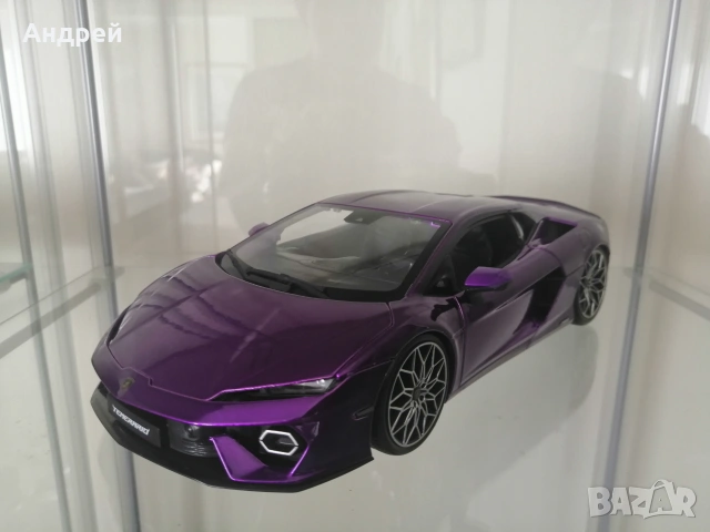 Lamborgini Temerario, Burago 1:18, снимка 6 - Колекции - 55206709