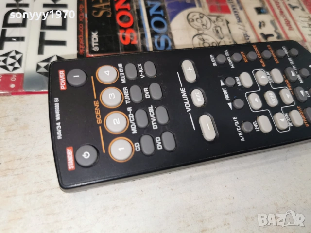 YAMAHA-AUDIO REMOTE-ВНОС SWISS 2606260711MPOVT, снимка 4 - Ресийвъри, усилватели, смесителни пултове - 55054617