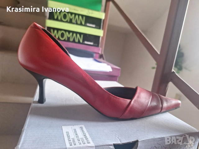 нови обувки Флавия естествена кожа , снимка 3 - Дамски обувки на ток - 54184157