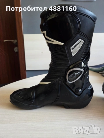 Мото ботуши Alpinestars SMX-Plus – №40, снимка 9 - Други спортове - 55228794