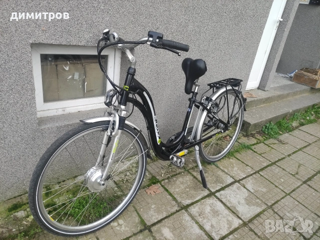 електрически велосипед. 36 в. нов без батерия и зарядно 