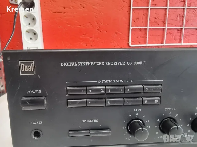 Receiver DUAL CR-900RC, снимка 2 - Ресийвъри, усилватели, смесителни пултове - 55541639