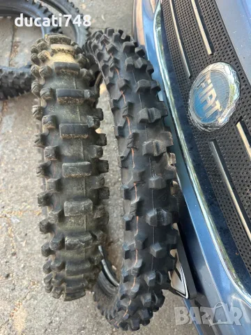 Предна и задна мотокрос гуми Dunlop - 80/100/21 - 100/90/19 