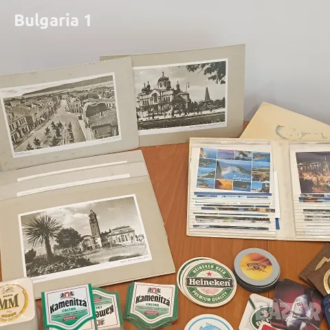 лот от Пощенски картички, бирени поставки и фотографии на старата Варна , снимка 3 - Колекции - 55393755
