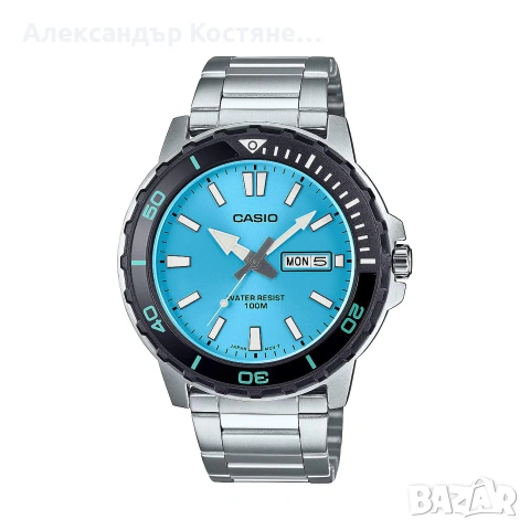 Нов часовник Casio MTD-125D-2A3VDF - гаранция