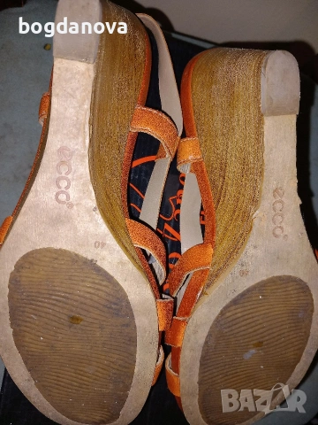 Летни обувки ECCO, 39 номер, снимка 8 - Сандали - 54035532