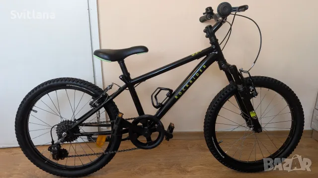 Детски планински велосипед ROCKRIDER EXPLORE 500, 20" (Decathlon) с 20-инчови гуми. 