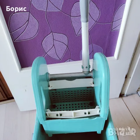 Кофа за миене с колелца, снимка 4 - Мопове, кофи, четки и метли - 55615223