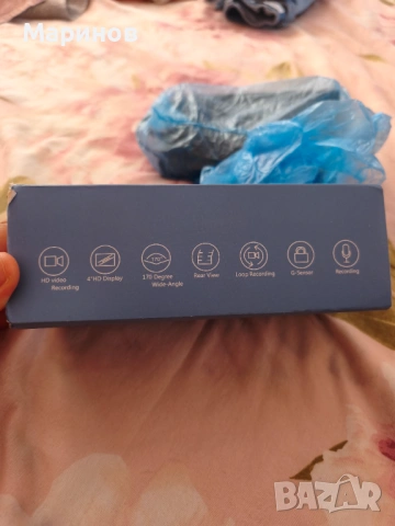 Видеорегистратор Amio с 2 камери FUll HD VIDEO CAR DVR + Камера за задно , снимка 2 - Навигация за кола - 54312608