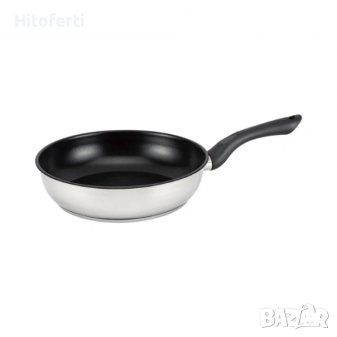 ТИГАН ОТ НЕРЪЖДАЕМА СТОМАНА С НЕЗАЛЕПВАЩО ПОКРИТИЕ – 28 СМ HAUSBERG HB-H-LUX-838