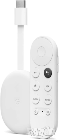 Chromecast with Google TV (4K) Snow