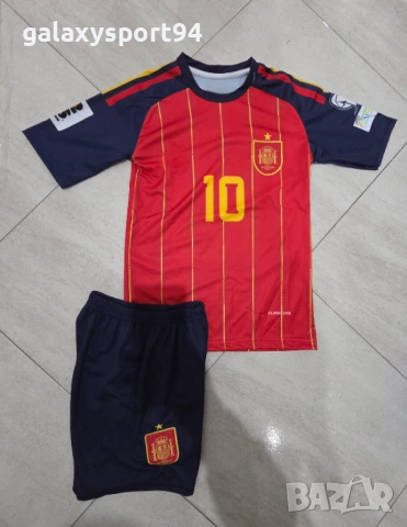 Испания 10 Ламин Ямал 26/27 Мондиал Световно FIFA Комплект SPAIN Yamal, снимка 2 - Футбол - 54046433