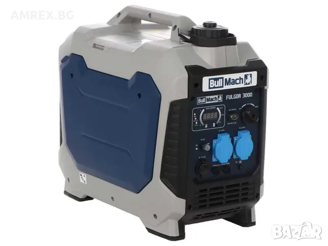 Бензинов инверторен генератор BullMach 3.2 kW, снимка 2 - Генератори - 55394972