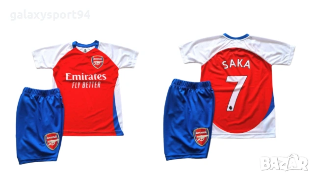 Арсенал Шампион Фенски Екип САКА SAKA ARSENAL 7 футболен екип