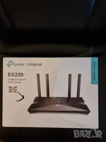 EX220 router AX1800 wifi6 рутер работи идеално, снимка 2 - Рутери - 55565066