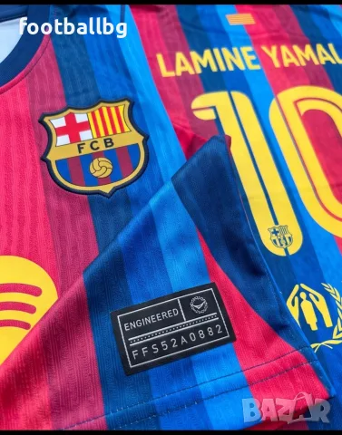 LAMINE YAMAL 10 детско юношеска футболни екипи ❤️💙⚽️ Барселона 