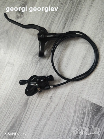 Продавам Хидравлични спирачки Shimano BL-MT201 - комплект предна + задна и ротори , снимка 2 - Части за велосипеди - 54546911