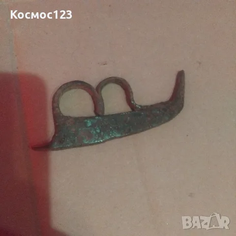 Старо огниво чакмак ковано желязо, снимка 5 - Антикварни и старинни предмети - 55359965