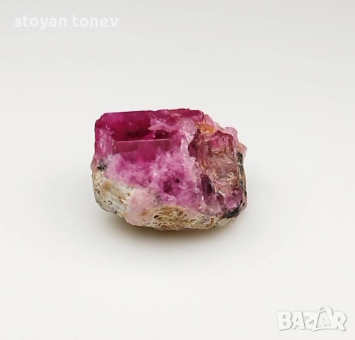 Един от най-редките скъпоценни камъни в света - 1.80 карата Natural Red Beryl (Bixbite) от Юта, САЩ!, снимка 3 - Други - 54772626