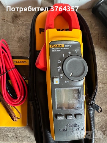 Fluke 902 FC True RMS HVAC Clamp Meter , снимка 2 - Отвертки - 54609197
