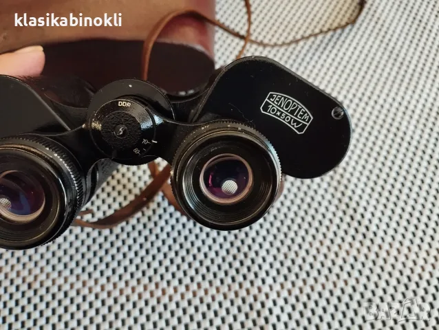 ТОП Бинокъл Carl Zeiss Jena-JENOPTEM-MULTI-COATED -10 х 50W, снимка 4 - Екипировка - 55484141