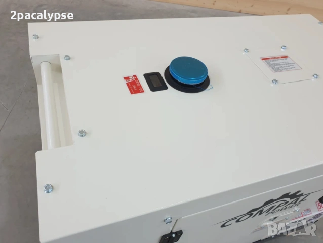 Трифазен Дизелов Генератор 10kW - Обезшумен, снимка 10 - Други машини и части - 54479385