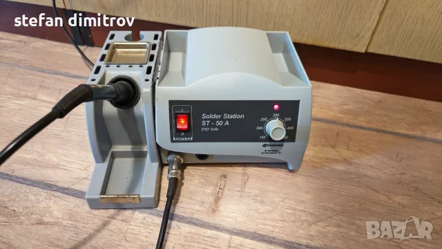 запояваща станция 80 W TOOLCRAFT ST-50 A +150 до +450 °C , снимка 2 - Поялници и запояване - 55486270