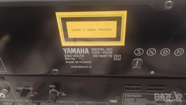 Yamaha CDX-450E, снимка 6 - Други - 54589029