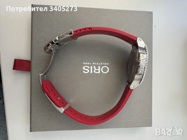 Часовник Oris Aquis 01 733 7730 4153-07 4 24 66EB Swiss Made, снимка 8 - Мъжки - 55571187