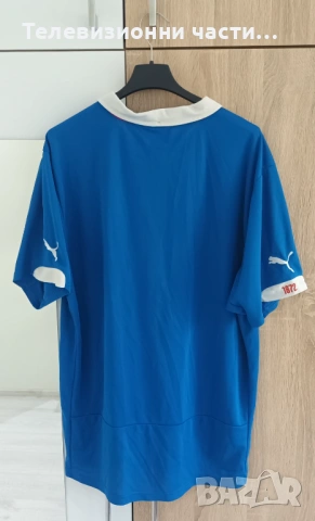 Оригинална футболна тениска на Глазгоу Рейнджърс домакински екип 2014/2015 Puma 746203 размер XL, снимка 2 - Спортни дрехи, екипи - 54172518
