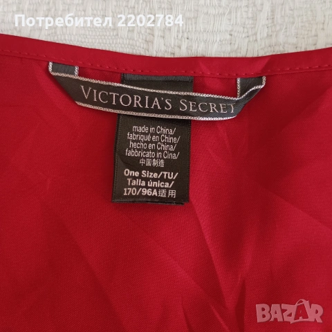 Сатенени халати Victoria's secret,халат,пеньоар, снимка 11 - Нощници - 31267580