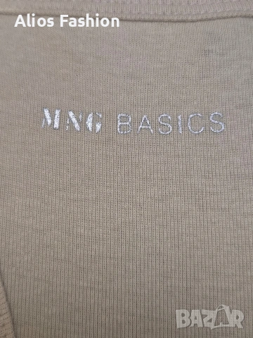 Дамски памучни потници тип "борцовка" MNG Basics (Mango), снимка 10 - Потници - 55057743