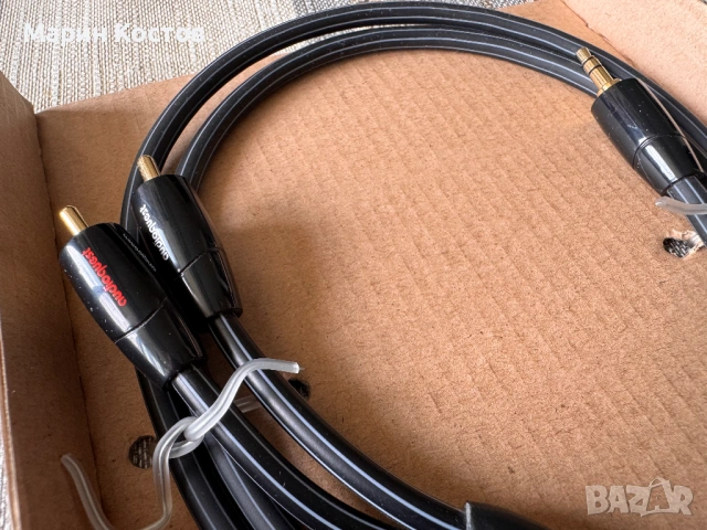 Audioquest Tower 3.5mm - RCA 1метър, снимка 3 - Други - 54351407