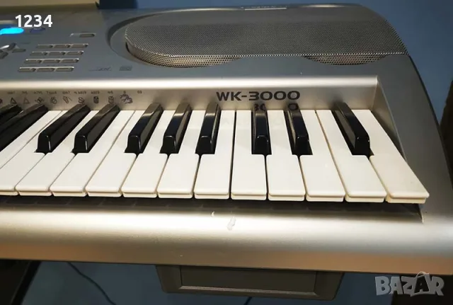 Професионален Синтезатор клавир CASIO WK-3000 пиано с 6 октави , снимка 9 - Синтезатори - 55695558