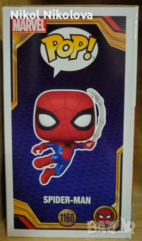 Spider-Man: No Way Home Funko Pop - Spider-Man #1160, снимка 2 - Колекции - 54875605