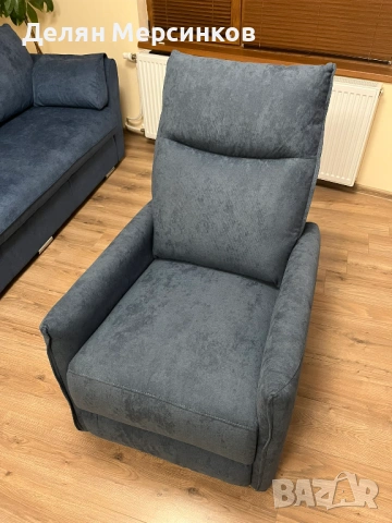 Ново релакс кресло/фотьойл - 2 броя, снимка 2 - Дивани и мека мебел - 54082633